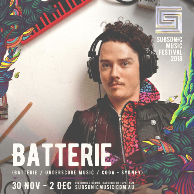 BATTERIE - sub sonic fest poster